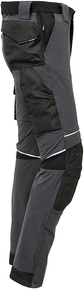 PE145AG - Pantaloni da lavoro U POWER ATOM ASPHALT GREY - Abbigliamento da lavoro