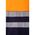 305509-61+19 - T-SHIRT ALTA VISIBILITA' BICOLORE BLU NAVY/ARANCIO FLUO MC RS BANDA SEGMENTATA - Abbigliamento da lavoro