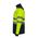 306006-61+20 - GIACCA GIUBBOTTO SOFT SHELL BICOLORE ALTA VISIBILITA' DA LAVORO BLU NAVY/GIALLO FLUO - Abbigliamento da lavoro