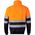 305701MZ-61/19 - Felpa bicolore alta visibilità con cerniera Velilla 305701 AV - Abbigliamento da lavoro
