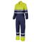 151-01/20 - TUTA DA LAVORO ALTA VISIBILITA' BICOLORE BLU NAVY/GIALLO FLUO - Abbigliamento da lavoro