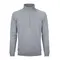 BS330-GY - BS FELPA MEZZA ZIP GREY HEATHER - Abbigliamento da lavoro