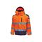 HL161OF - PARKA U-POWER MODELLO DEFENDER ORANGE FLUO - Abbigliamento da lavoro
