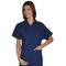 045402 - Casacca collo a V UNISEX a manica corta Blu ISACCO - Abbigliamento da lavoro