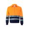 153-01/19 - Giacca Giubbotto da lavoro bicolore ad alta visibilità 153 Velilla blu marino/arancio fluo - Abbigliamento da lavoro