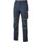 PE145DB - Pantaloni da lavoro U POWER ATOM Deep Blue - Abbigliamento da lavoro
