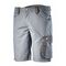 161758-75070 - Pantaloncino Bermuda da lavoro POLY - Utility Diadora - Grigio Acciaio 75070 - Abbigliamento da lavoro